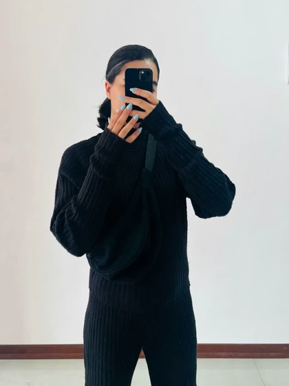 بلوز شلوار بافت زارا - کد 952