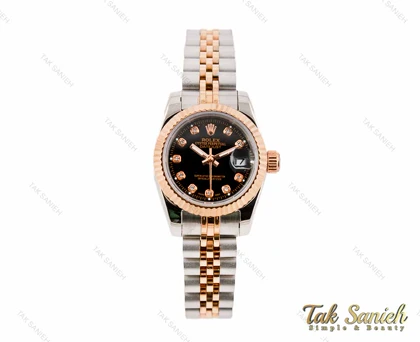 ساعت رولکس زنانه دیت جاست سایز کوچک مدل Rolex-2862-L