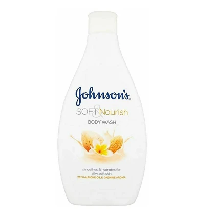شامپو بدن جانسون حاوی رایحه بادام و گل یاس حجم 700 میل