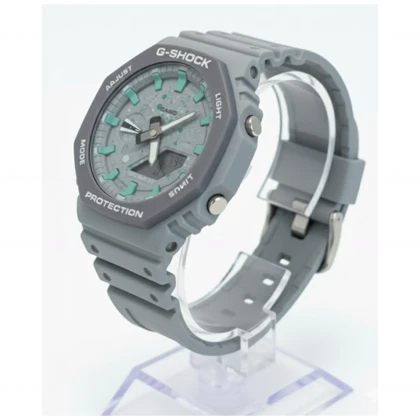 ساعت جی شاک 2100 طوسی صفحه آبی