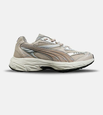 کفش کتانی ورزشی کرم مردانه و زنانه PUMA Velophasis مدل 8522