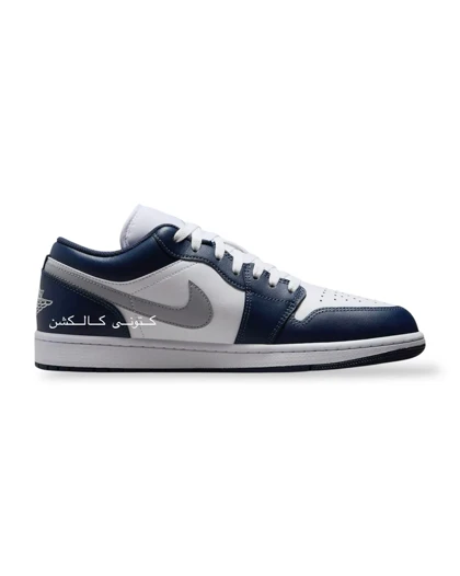 کتانی نایک ایر جردن وان لو میدنایت نوی Nike Air Jordan 1 Low Midnight Navy