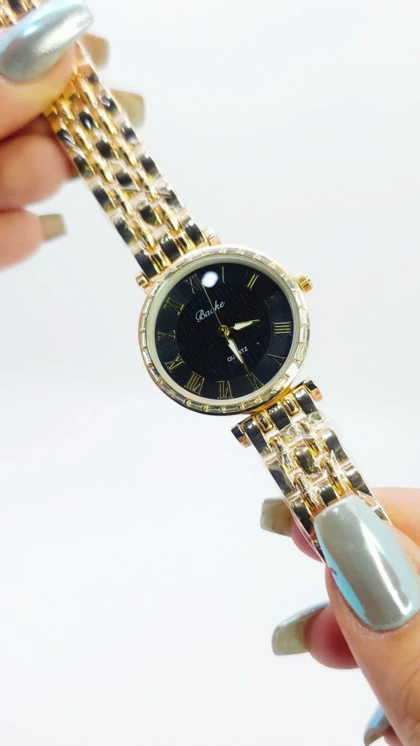 ساعت مچی زنانه باوک Baoke نگین‌دار با موتور کوارتز