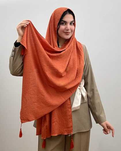 شال نخی دخترانه مدل دلینا