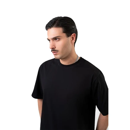 زیگ تیشرت آستین کوتاه black basic tshirt new-1814