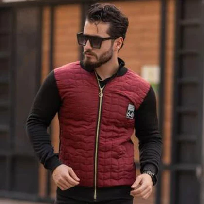 کاپشن مردانه قرمز مدل Homan ویژه