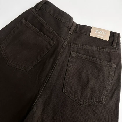 شلوار جین نیم بگ 1007745