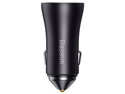 شارژر فندکی فست شارژ ماشین تایپ‌سی 40 وات بیسوس GJP000013