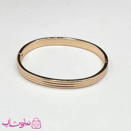 دستبند زنانه ژوپینگ طرحدار مینیمال کد 2891
