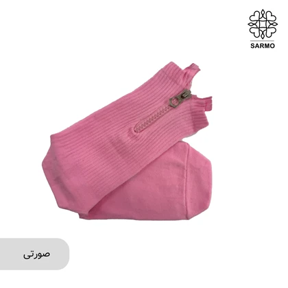 جوراب طرح زیپ‌دار ساق‌دار