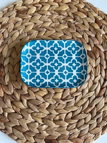 خرماخوری مستطیل دنی هوم طرح دار / BA46