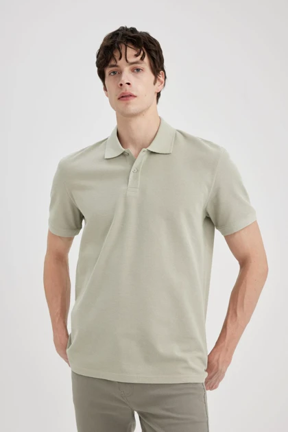 تیشرت یقه پولو مردانه اورجینال دیفکتو defacto