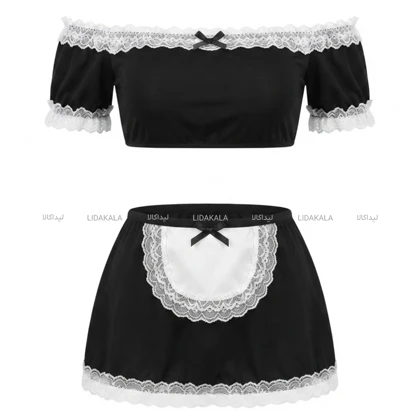 کاستوم خدمتکاری رنگ مشکی اپال کد 2253