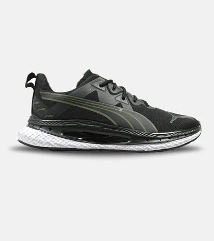 کفش کتانی ورزشی مشکی سبز مردانه PUMA
