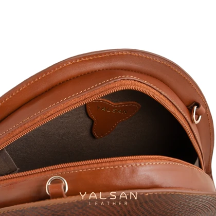 کیف دوشی زنانه چرم یلسان مدل منیل کد 153-MRV