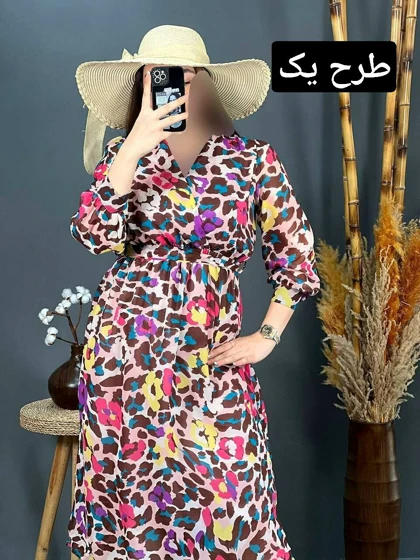 پیراهن چپ و راستی کد 1410