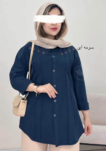 مانتو گلدوزی مهسا