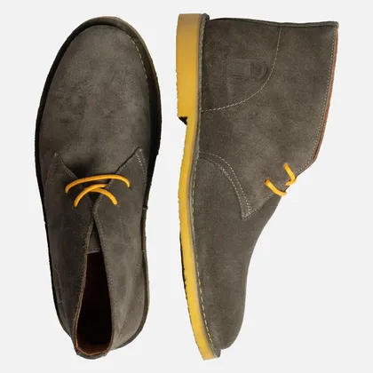 سافاری تنباکو زرد جیر دور زرد - Safari Veldskoen C Design Tobacco Leaves/Yellow S Yellow Line