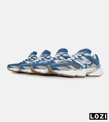 کفش کتانی مردانه و زنانه آبی طوسی NEW BALANCE 9060 مدل 7313