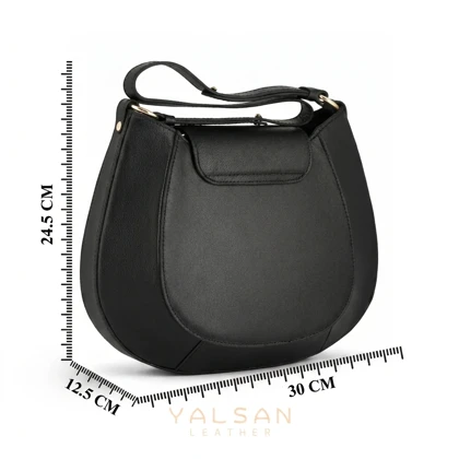 کیف دوشی زنانه چرم یلسان مدل آوید کد 218-GN