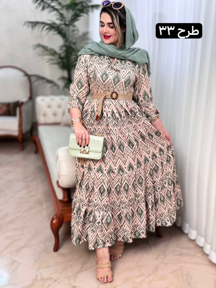 پیراهن فلور آذین کد 1501