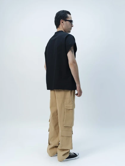 تاپ مدل بیسیک مشکی برند نات ور nutwear
