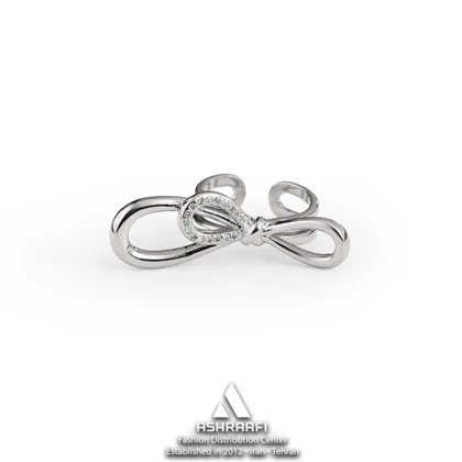 انگشتر پاپیونی Bow Tie Ring S8