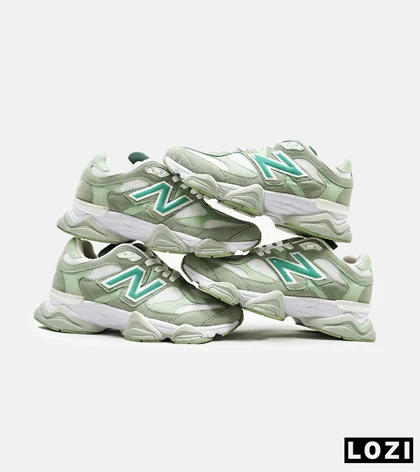 کفش کتانی زنانه سبز سفید NEW BALANCE 9060