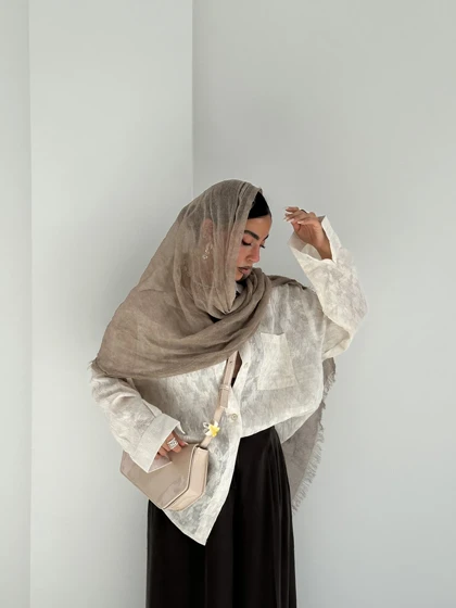 شومیز تک جیب کرکره ای