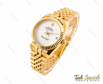 ساعت رولکس زنانه دیت جاست سایز متوسط مدل Rolex-3143-L