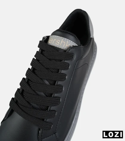 کتانی برشکا مشکی طوسی مردانه و زنانه مدل 8942 کفش اسپرت و کژوال Bershka