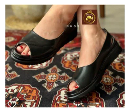 صندل طبی زنانه جلو باز کاملیا