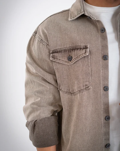 پیراهن جین مردانه وارداتی-کد4767