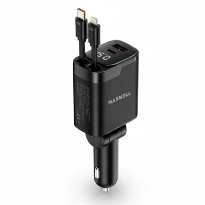 شارژر فندکی 45 وات مکسول Maxwell مدل MW-CCR5129 سری Ridge