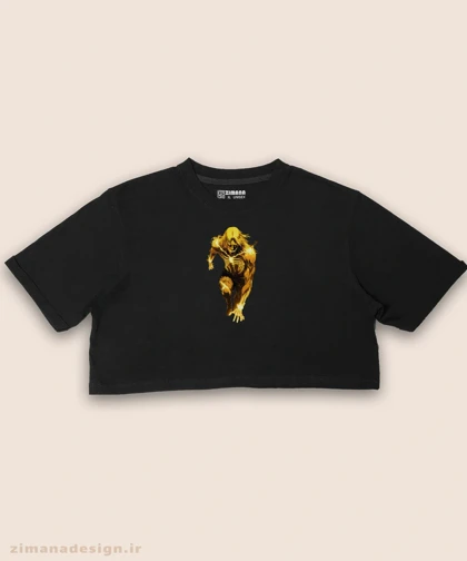 کراپ زنانه طرح اتک آن تایتان کد 879