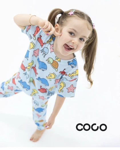 ست راحتی مادر تا فرزند COCO دخترانه و پسرانه کد 915