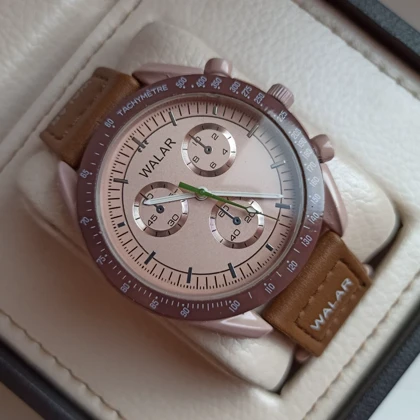 ساعت مچی اسپرت والار طرح امگا سواچ بند چسبی طرح ماموریت در عطارد