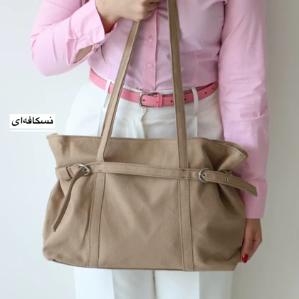 کیف زنانه بزرگ بارانا کتان مدل 7617355