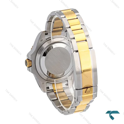 ساعت رولکس سابمارینر مردانه دو رنگ طلایی صفحه سبز Rolex-7060-G