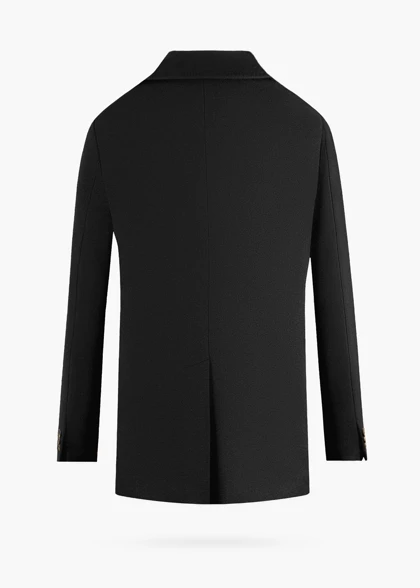 پالتو کلاسیک پشمی مشکی