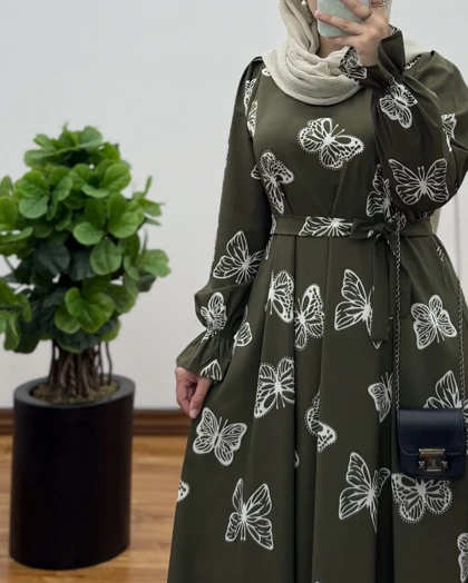 پیراهن زنانه سوپرکلوش مدل پروانه