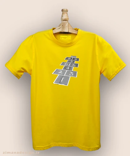 تیشرت مردانه و زنانه نوستالژی طرح بازی لی لی