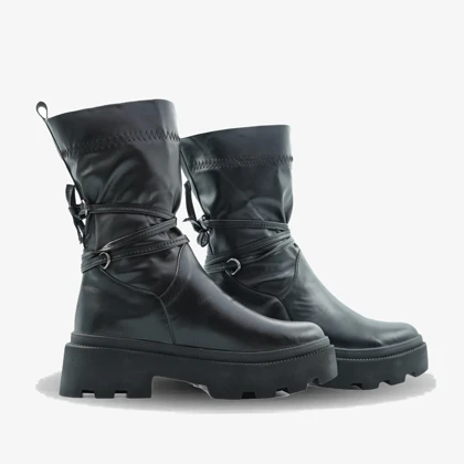 کفش نیم بوت زنانه استرج بندی مدل 0117_Boots