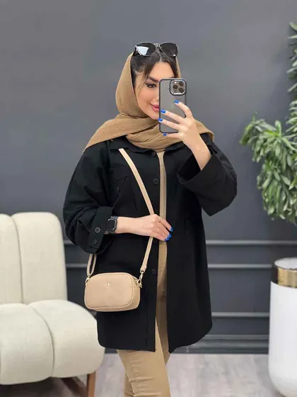مانتو جیب مثلثی نوا