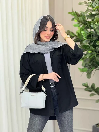 شومیز پشت دکمه رکسانا