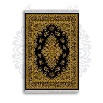 فرشینه از جنس پارچه هازان مخمل ترک طرح سنتی و مدرن برند دفه کد DAMG86