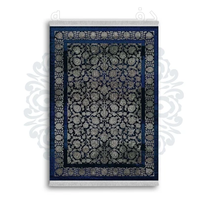 فرشینه از جنس پارچه هازان مخمل ترک طرح سنتی و مدرن برند دفه کد DAMG351