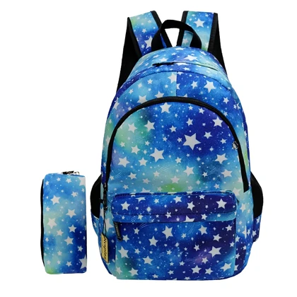 کیف مدرسه دخترانه مدل ستاره Star با جامدادی