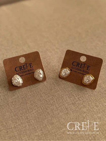 گوشواره صدف باروک