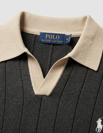 پولوشرت آستین بلند Polo مشکی